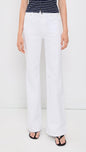 Paige Womens Sofia 33" Jeans in Crisp White