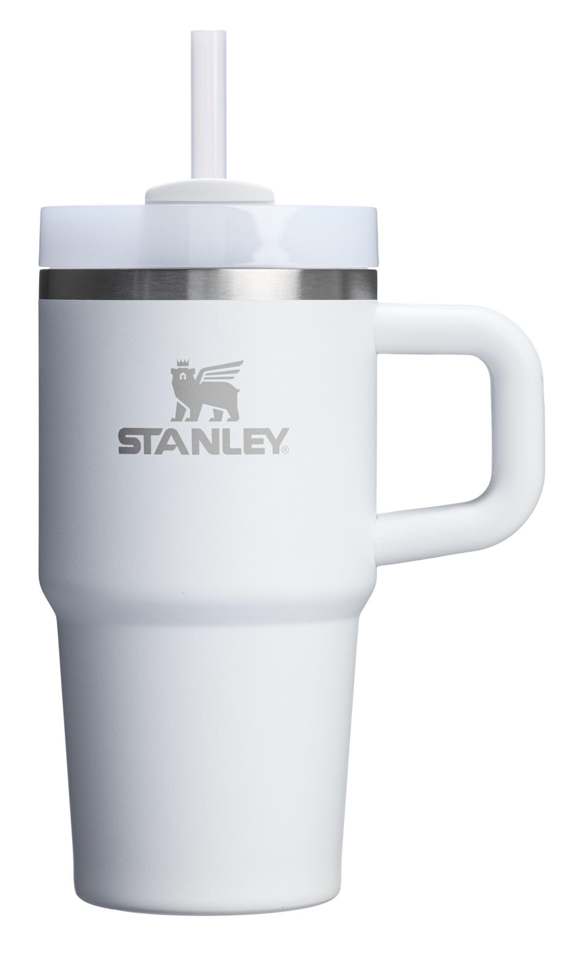 Stanley Quencher H2.0 Tumbler with Handle and Straw 40 oz | Flowstate 3-Position Lid | Cup Holder Compatible for Travel | Insulated Stainless Steel Cup | BPA-Free | Almond Rose