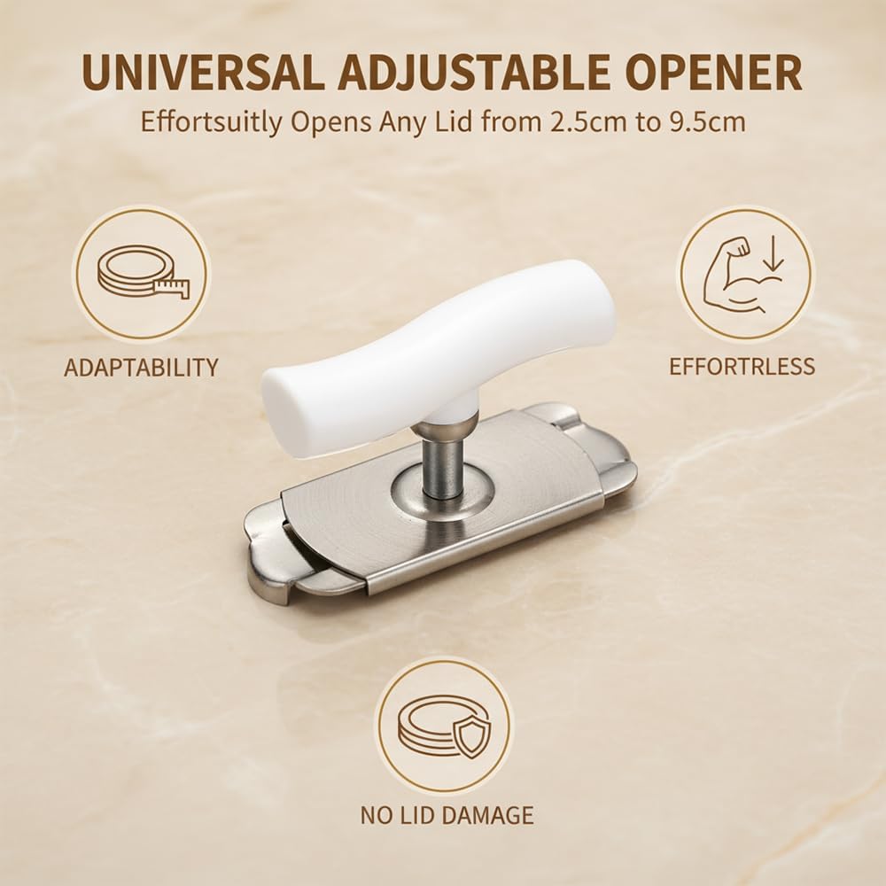 Stainless Steel Jar Opener for Seniors: A Game-Changer in the Kitchen