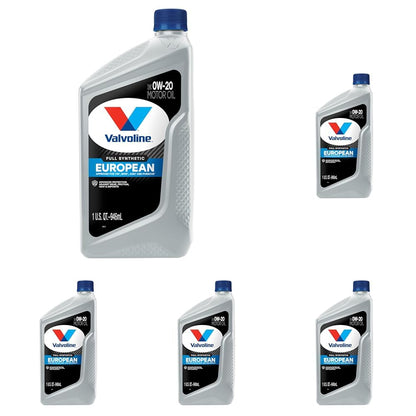 Valvoline Advanced Full Synthetic SAE 0W-20 Motor Oil 5 QT