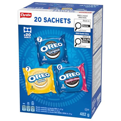 Oreo Sandwichkekse, Snack-Mix-Packungen, 482g
