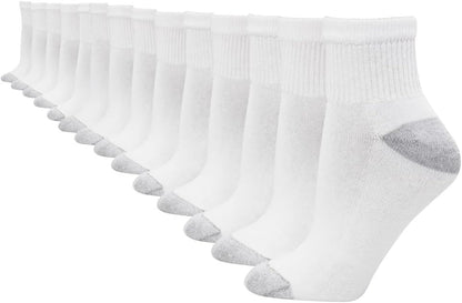 Hanes Red Label Herren 6er Pack gepolsterte Knöchelsocken