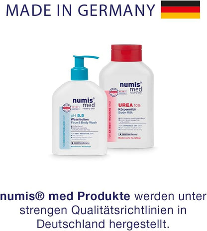 numis med Body Lotion with 5% Urea – Skin Soothing Body Lotion for Extremely Dry, Itch-prone Skin – Vegan Skin Care without Silicone, Parabens & Mineral Oil – Lotion (1 x 300 ml)