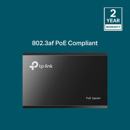 TP-Link Omada 2.5GE PoE+ Injector | Non-PoE to PoE Adapter | 802.3at/af Compliant | Up to 30W | Wall Mountable | Plug&Play | Up to 100m(328 ft) | UL Certified(POE260S)