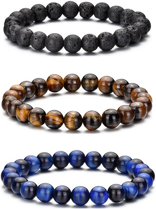 3,lava Rock,tiger Eye,blue