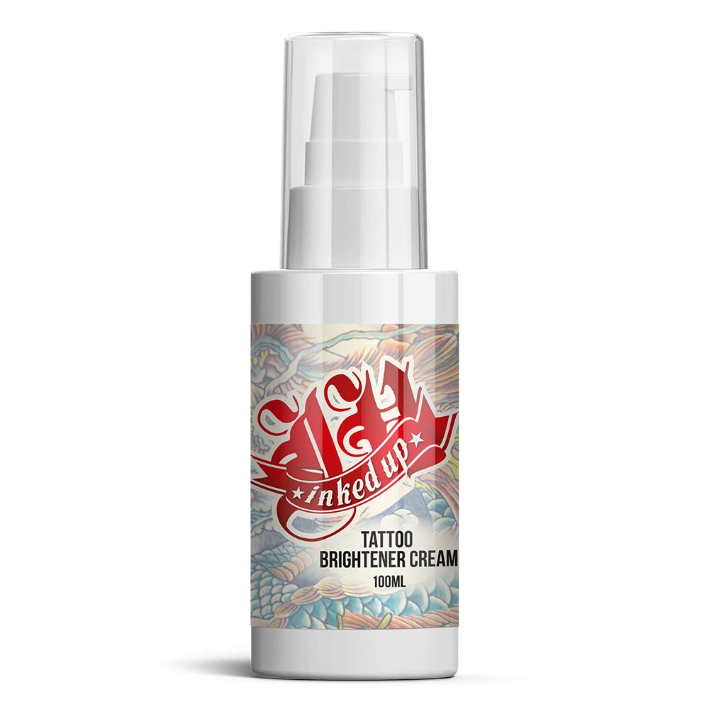 INKED UP TATTOO BRIGHTENER CREAM – IMPROVES TATTOO COLOUR VIBRANT REVITALISE