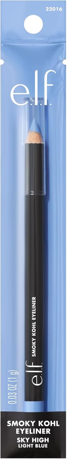 e.l.f. Smoky Kohl Eyeliner, Augenstift für langanhaltende, ausdrucksstarke, hochpigmentierte Make-up-Looks, vegan & tierversuchsfrei, Black Velvet
