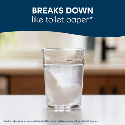 Cottonelle Fresh Care Feuchte Toilettentücher, Erfrischungstücher für Erwachsene, 4 Spenderboxen, 42 Tücher pro Box (insgesamt 168 Tücher), Verpackung kann variieren