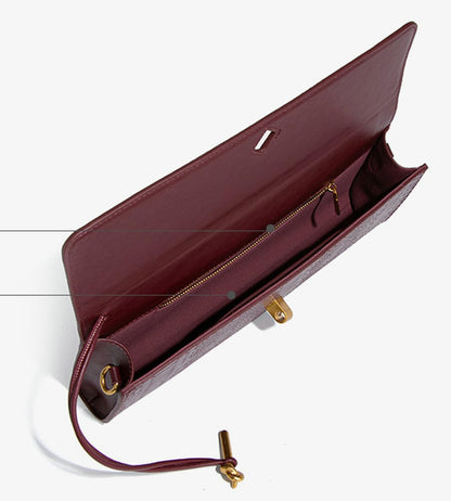 Upbull Modische gewebte Abendclutch Handtaschen Damen Unterarm-Schultertasche Niedliche Umhängetaschen Crossbody-Geldbörse PU-Leder-Portemonnaie