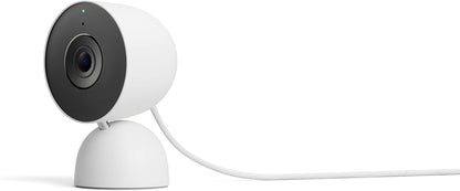Google Nest Cam Indoor (Wired, 3rd gen) - 2K Video and Gemini