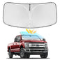 for Toyota Tacoma 2016-2023 2024 2025 2026 Sun Shade Sunshade Windshield Cover - 4 Layers Front Window Shade Custom Fit Tacoma 2Dr 4Dr Pickup Sun Visor 240T Shade Blocks UV Rays Car Accessories