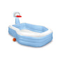 Intex 96" x 78" x 28" Inflatable Jungle Adventure Play Center Spray Kiddie Pool - Backyard Kids Water Slide, Outdoor Blow-Up Splash Pad for Toddlers