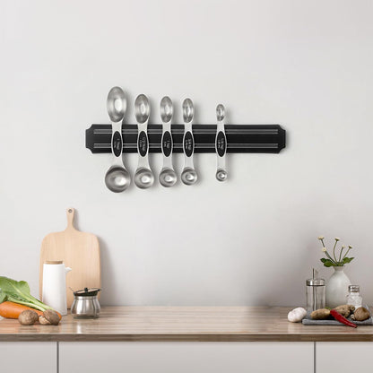 Pack of 8 Stainless Steel Magnetic Measuring Spoons Set