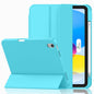 iMieet Case for iPad (A16)/iPad 10th Generation [11-Inch 2025/10.9 Inch 2022], Trifold Stand Smart Cover with Pencil Holder and Soft TPU Back, Supports Touch ID(Black)