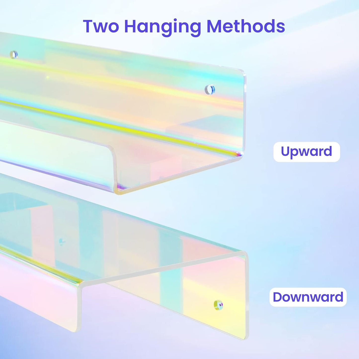 upsimples Acrylic Shelves for Wall Decor: A Game-Changer for Clutter-Free Spaces