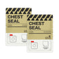 RHINO RESCUE Vented Chest Seal, 4 Vents, Sterile Emergency Trauma Dressing, Occlusive Adhesive Pad, IFAK Trauma Refill Medical First Aid Supplies for Wound Care, Gunshot Wound, Sucking Chest(20 Count)