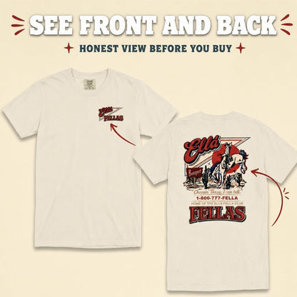 Ella Fella Shirt for Men Women – A Vintage Western Tee That's the Real Deal