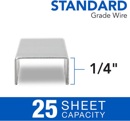 Swingline Standard-Heftklammern, 1/4 Zoll Schenkellänge, 210 Klammern pro Streifen, 5000 Klammern pro Box (7471135108)