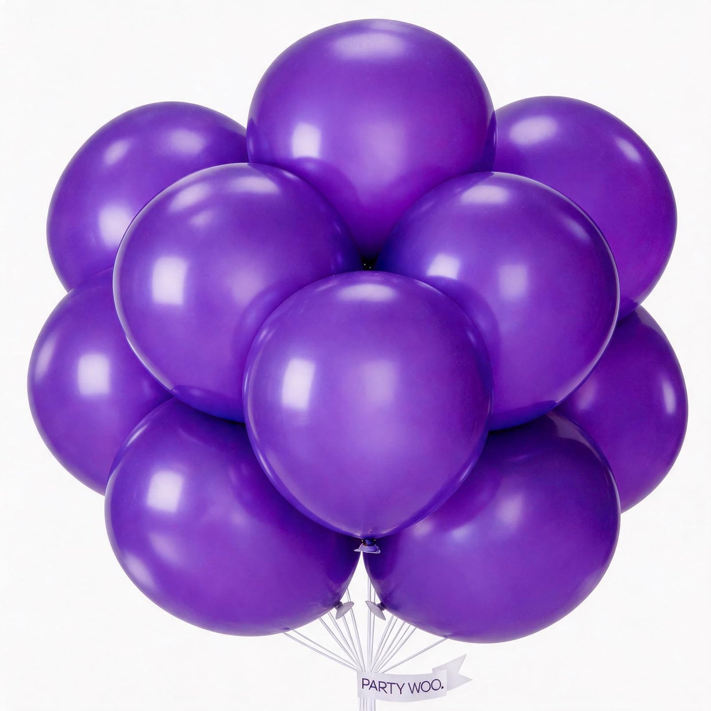 PartyWoo White Balloons 155pcs Different Sizes Pack of 18 12 10 5 Inch Matte White Latex Balloon Arch Kit Garland for Wedding Bridal Graduation Baby Shower Birthday Party Decorations White-Y13