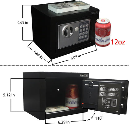 Yuanshikj Small Steel Security Safe Box Review: A Compact, Reliable Choice
