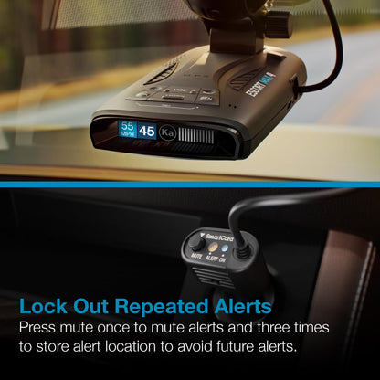 Escort Radar Detector SmartCord Coiled Wire for Redline 360c, MAX 360/c MKII, 3, 4, MAXcam 360c and Additional Models