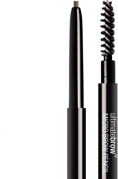wet n wild Ultimate Eyebrow Retractable Definer Pencil, doppelseitig, feine Spitze, formt, definiert, füllt Augenbrauen aus - Dark Brown