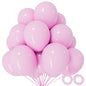 110pcs Black Balloon 12 inch, Black Latex Balloons for Birthday Party Baby Shower Wedding(with 2 Ribbons).