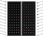 C:120pcs White Cz/Colourful Cz(22g Straight)