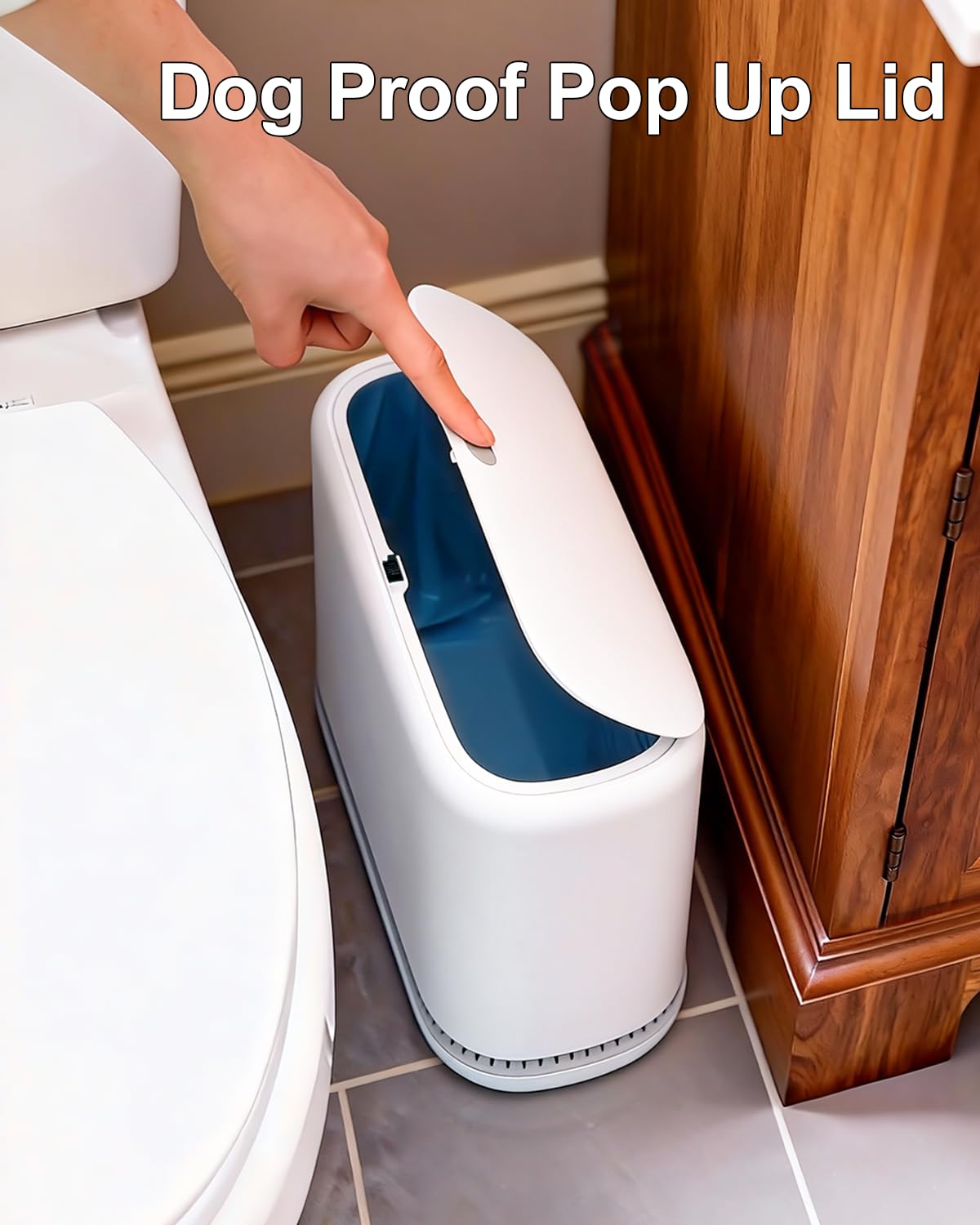 Purexa 2.3 Gallon Slim Small Bathroom Trash Can Review