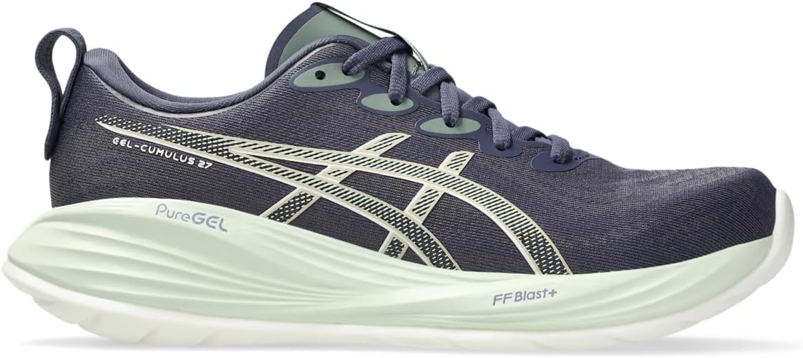 ASICS Women's Gel-Cumulus 27 Running Shoes, 6.5, Indigo Fog/Cream