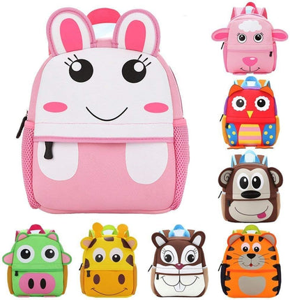 Geanmoki Kinderrucksack, Baby Jungen Mädchen Kleinkind Vorschule Rucksack Kinderrucksäcke Taschen, Hase, Einheitsgröße, Klassisch