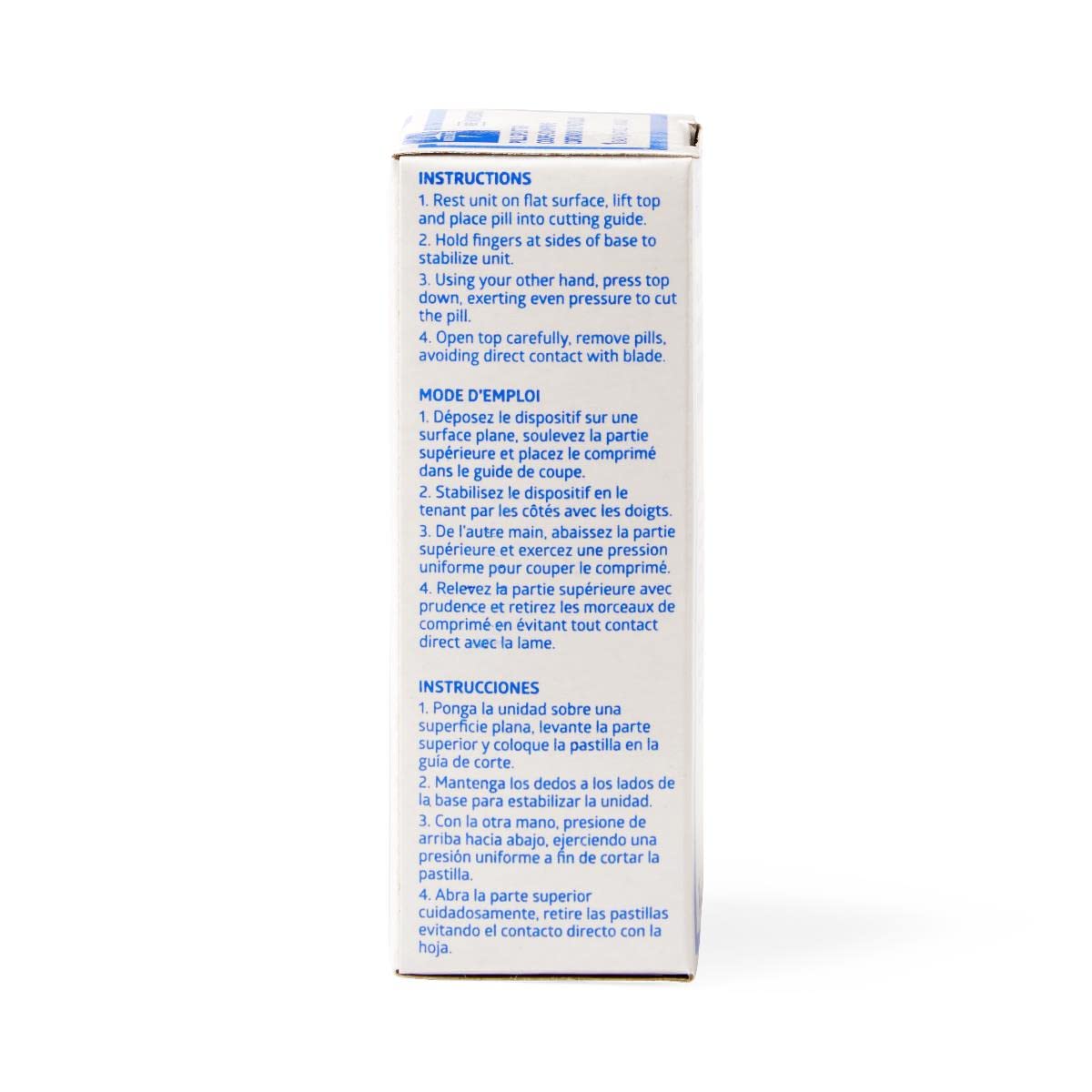 Medline Splitter, Pill, Blue, Custom for 1004470, Pack of 144