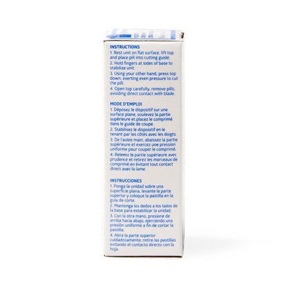 Medline Splitter, Pill, Blue, Custom for 1004470, Pack of 144