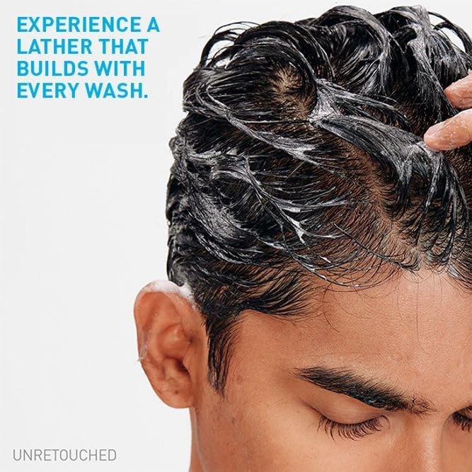 CeraVe Anti-Dandruff Hydrating Shampoo for Men & Women, Gently Cleanses Scalp & Hair While Reducing Flakes, Itchiness, and Irritation, Paraben-Free, Sulfate-Free, Suitable for All Hair Types. 355mL