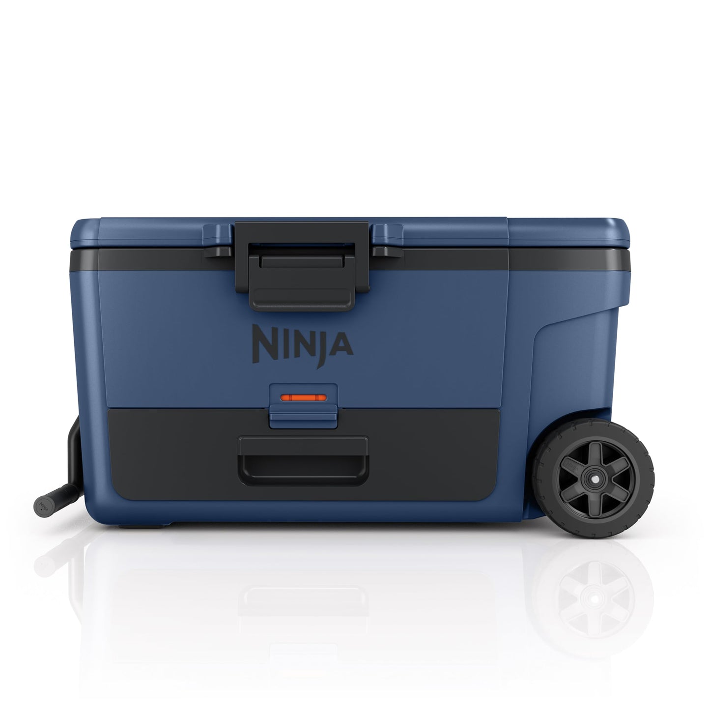 Ninja FrostVault 45QT Cooler with Wheels | Insulated with Temp Dry Storage Drawer | Keeps Ice Cold for Days | for The Beach, Camping, Picnics & More | Halocline Green | FB245TL