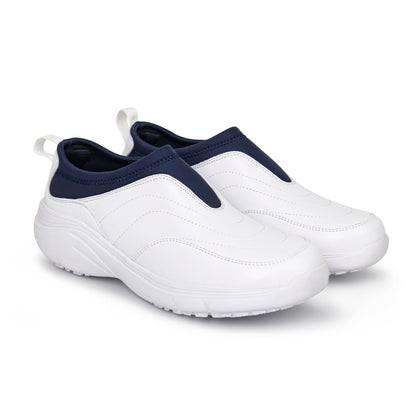 Hawkwell Women's Slip On Lightweight Nursing Shoes Slip Resistant Comfortable Medical Work Shoes