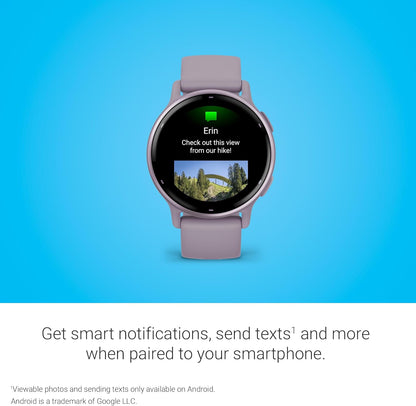 Garmin vívoactive 5, GPS-Smartwatch für Gesundheit und Fitness, AMOLED-Display, bis zu 11 Tage Akkulaufzeit, Schwarz