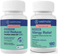 WELMATE Allergy & Acid Relief Bundle | Levocetirizine 5mg + Famotidine 20mg | 24 Hr Antihistamine & Heartburn Support | 180 + 300 Tablets
