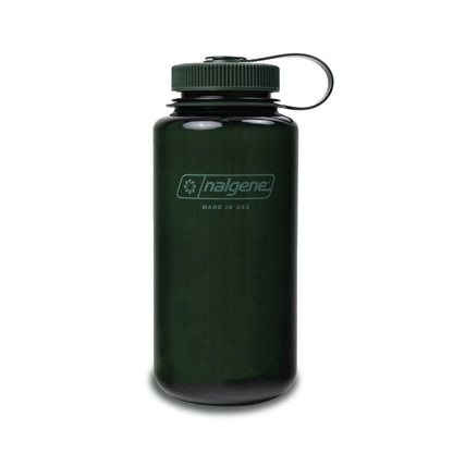 Nalgene 32 oz Wide Mouth Water Bottle | BPA-Free, Durable & Leak Proof, Lightweight Bottle for Hiking & Gym, Work & Travel