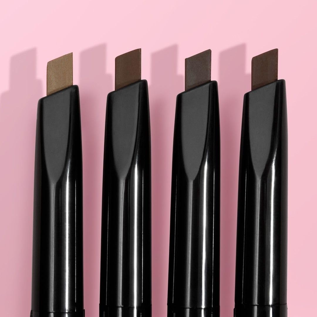 wet n wild Ultimate Eyebrow Retractable Definer Pencil, doppelseitig, feine Spitze, formt, definiert, füllt Augenbrauen aus - Dark Brown