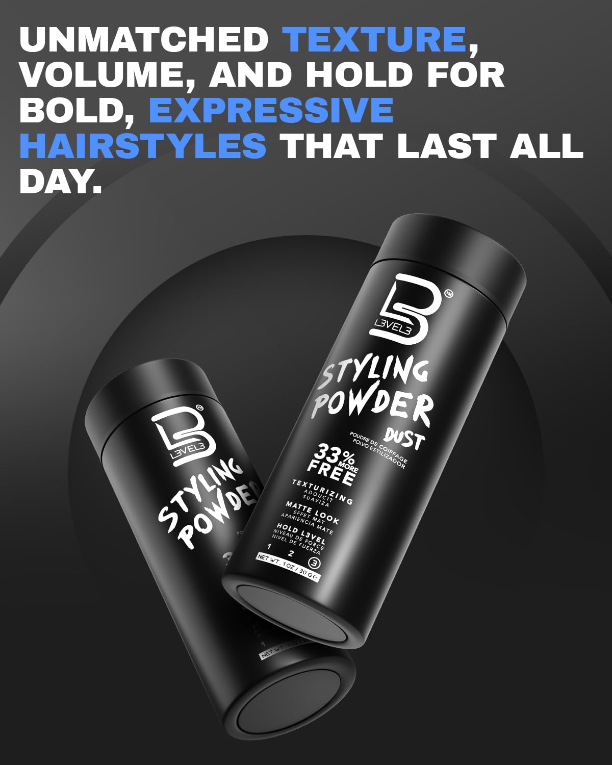 L3 Level 3 Styling Powder: A Game-Changer for Men's Hair