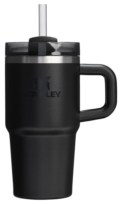 Stanley Quencher H2.0 Tumbler with Handle and Straw 40 oz | Flowstate 3-Position Lid | Cup Holder Compatible for Travel | Insulated Stainless Steel Cup | BPA-Free | Almond Rose