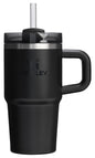 Stanley Quencher H2.0 Tumbler with Handle and Straw 40 oz | Flowstate 3-Position Lid | Cup Holder Compatible for Travel | Insulated Stainless Steel Cup | BPA-Free | Almond Rose
