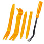 GOOACC 5PCS Auto Trim Removal Tool Kit No-Scratch Pry Tool Kit for Car Door Clip Panel & Audio Dashboard Dismantle -5PCS