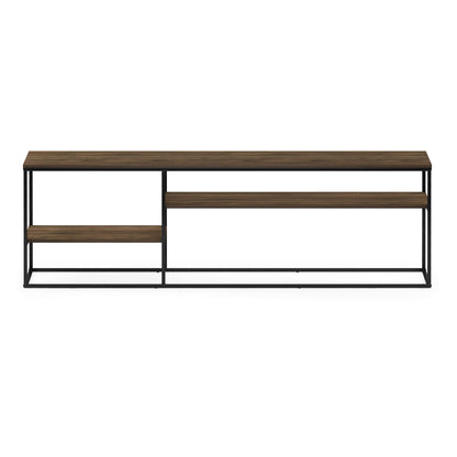 Furinno TOMI TV Stand, 5-Cube Entertainment Center with Open Shelf, Reversible TV Console, for Living Room, Bedroom, Home Office, Green