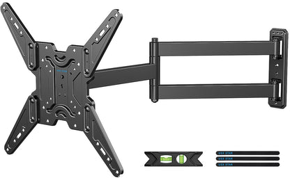 USX STAR Corner TV Wall Mount Long Arm TV Mount Bracket for 37-84 Inch TVs, Full Motion TVs Wall Mounts with 32” Articulating Arms Extension & Tilt & Swivel, Max VESA 600x400mm, Holds up to 100 lbs