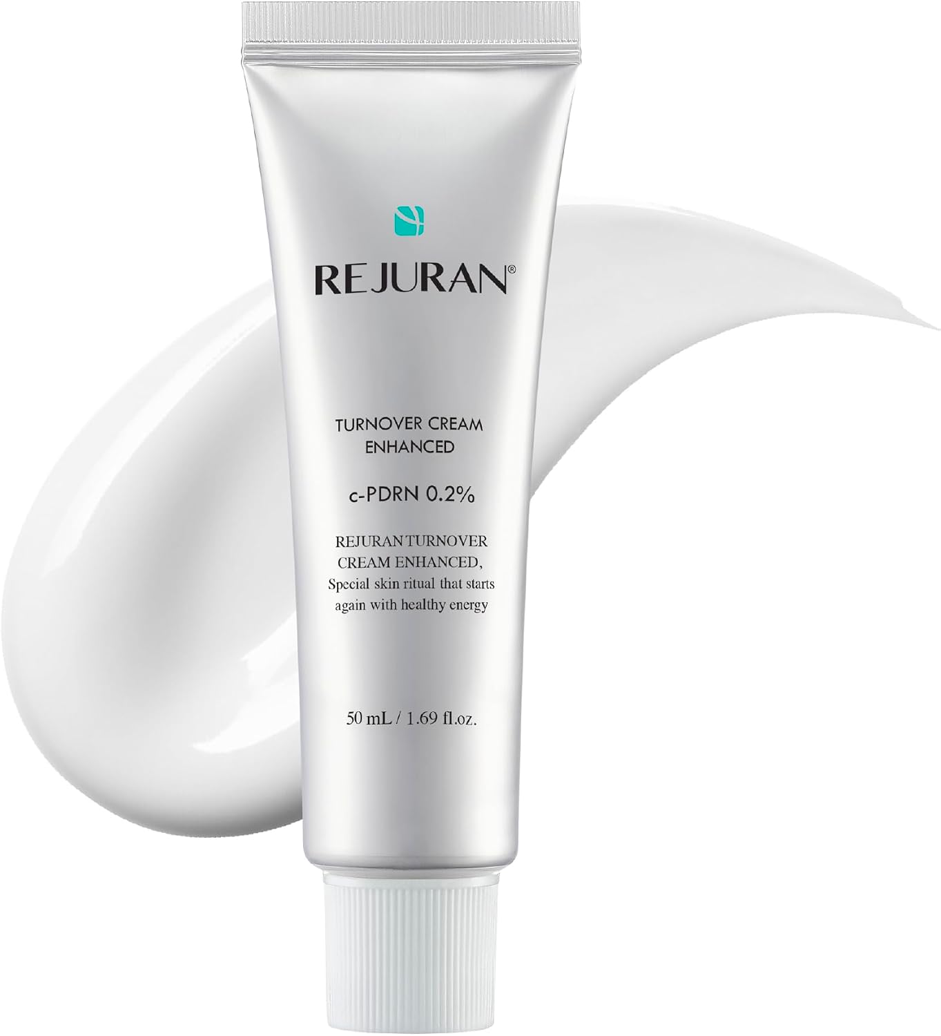 REJURAN Turnover Cream Enhanced, Dot Pdrn Salmon Dna Pdrn Face Moisturizer For Regeneration, 1.69 Fl Oz (Pack Of 1)