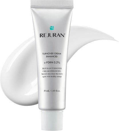 REJURAN Turnover Cream Enhanced, Dot Pdrn Salmon Dna Pdrn Face Moisturizer For Regeneration, 1.69 Fl Oz (Pack Of 1)