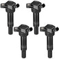 BDFHYK Ignition Coil Pack UF648 and Iridium Spark Plug 97390 Compatible with Jeep Grand Cherokee 2011-2015 Jeep Wrangler Dodge Charger Grand Caravan 2016 Chrysler 200 300 Jeep Coil Pack 3.6L Set of 6