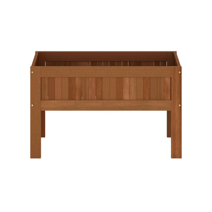 Furinno FG17478 Tioman Outdoor Patio Furniture Hardwood Potting Bench, Natural